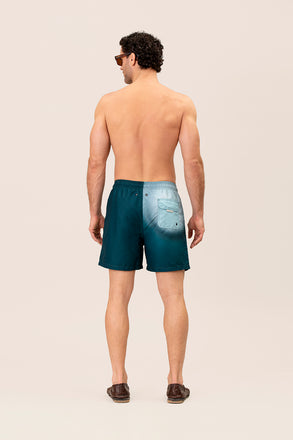 Bloomy Men Swim Trunk - Onda