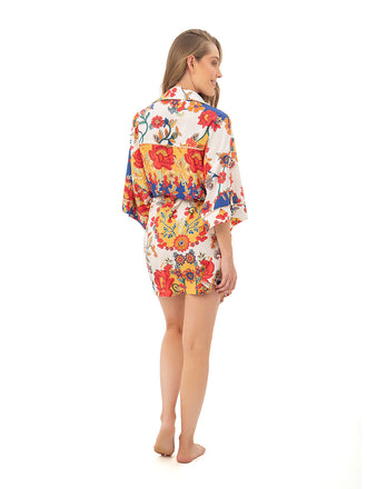 Brunellia Short Dress - Blossom Stories