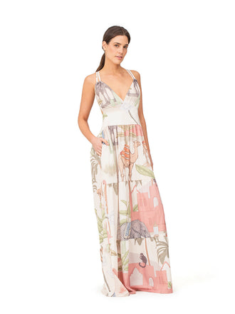 Desert Long Dress - Media Luna