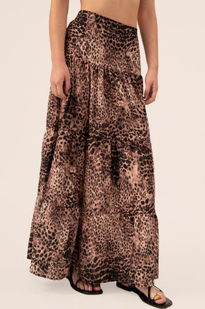 Thai Long Skirt - Animal Instinct