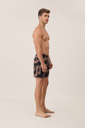 Bloomy Men's Swim Trunk - Mocca Summer