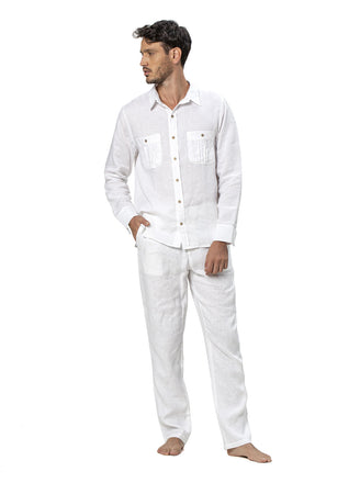 Linen Pants - Ondademar Men