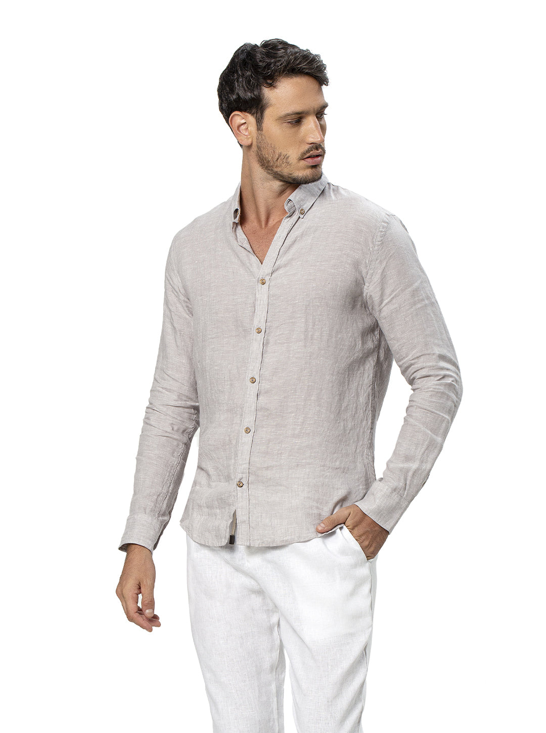 Linen Shirt - Ondademar Men Linen Shirt - Ondademar Men