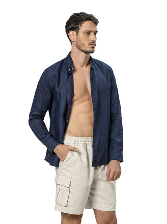 Linen Shirt - Ondademar Men